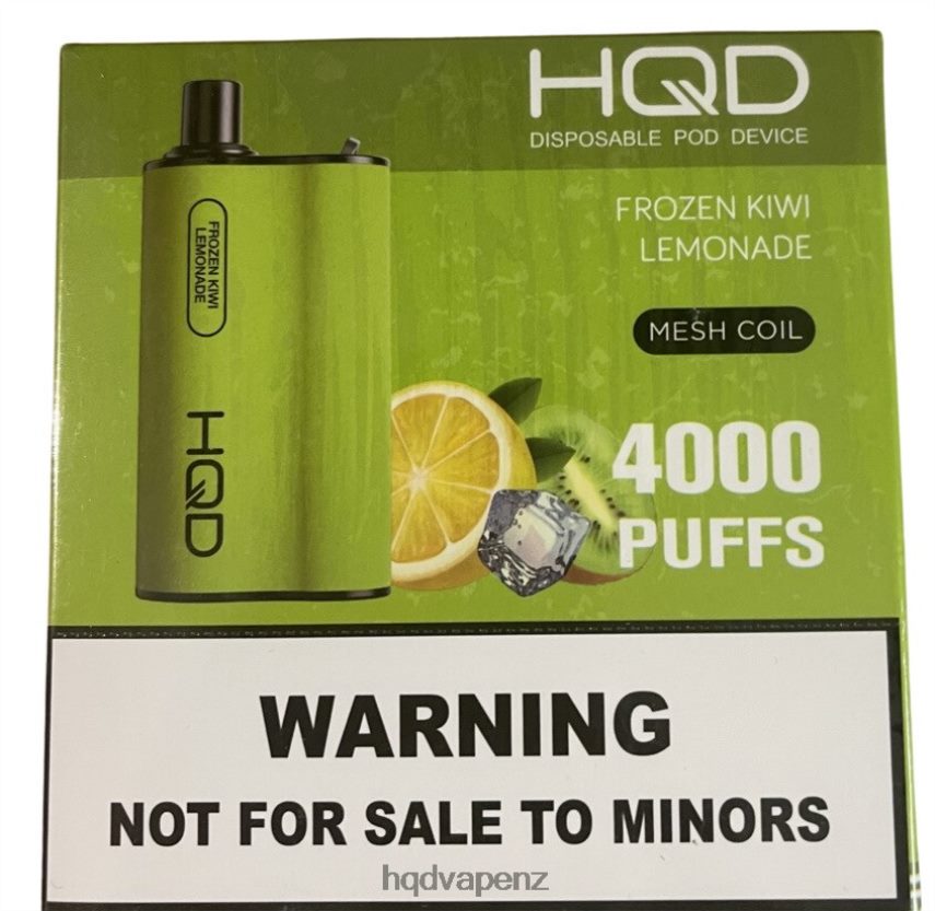 HQD Disposable Vape - HQD BOX 4000 PUFFS Frozen Kiwi Lemonade 4P608H88
