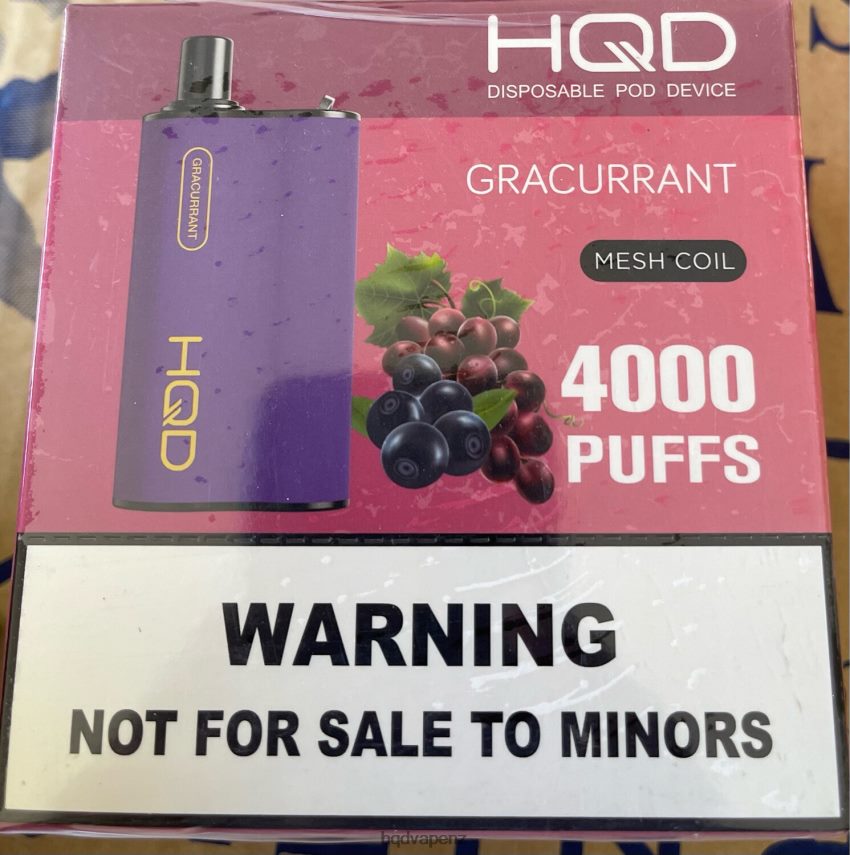 HQD Disposable Vape - HQD BOX 4000 PUFFS Gracurrant 4P608H98