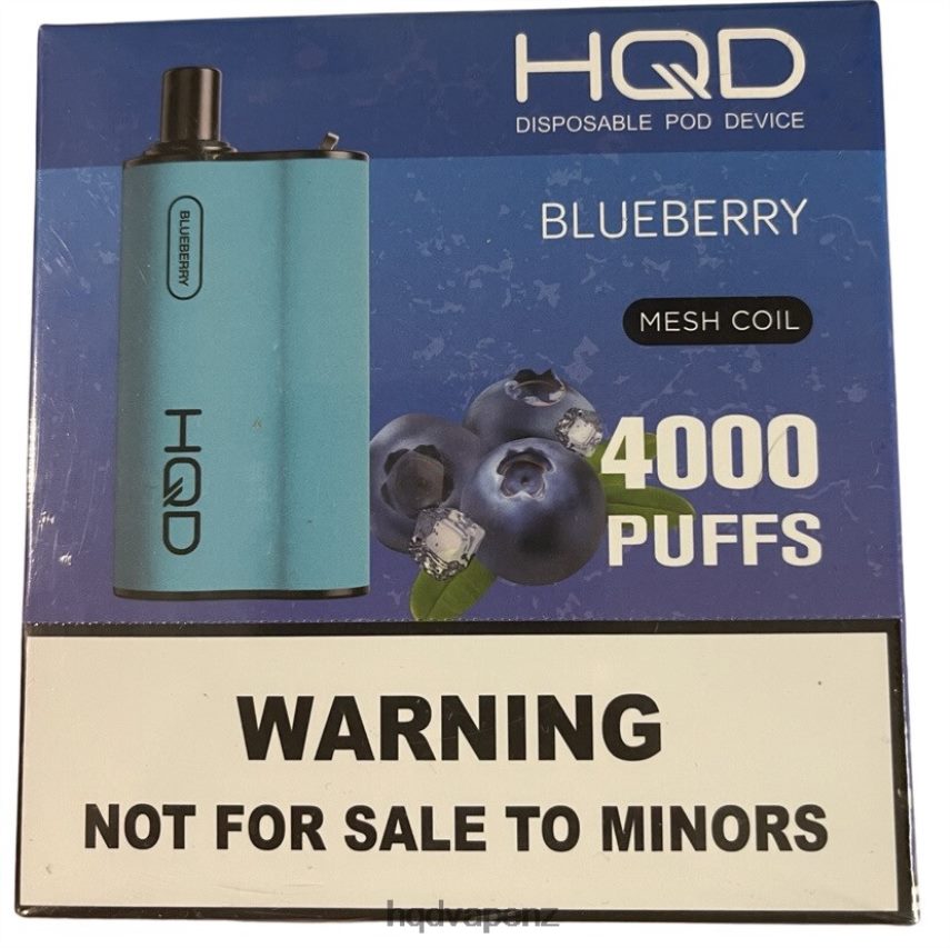 HQD New Zealand - HQD BOX 4000 PUFFS Blueberry 4P608H84