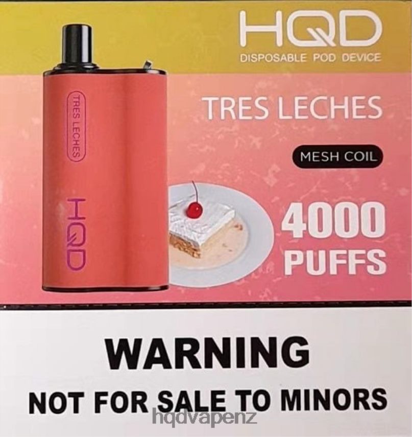 HQD Online - HQD BOX 4000 PUFFS Tres Leches 4P608H116
