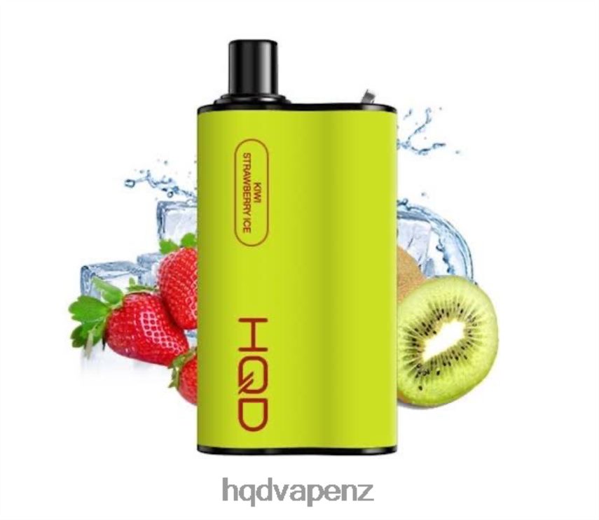 HQD Tech NZ - HQD BOX 4000 PUFFS Kiwi Strawberry Ice 4P608H72