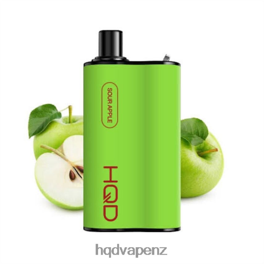 HQD Vape For Sale - HQD BOX 4000 PUFFS Sour Apple 4P608H97