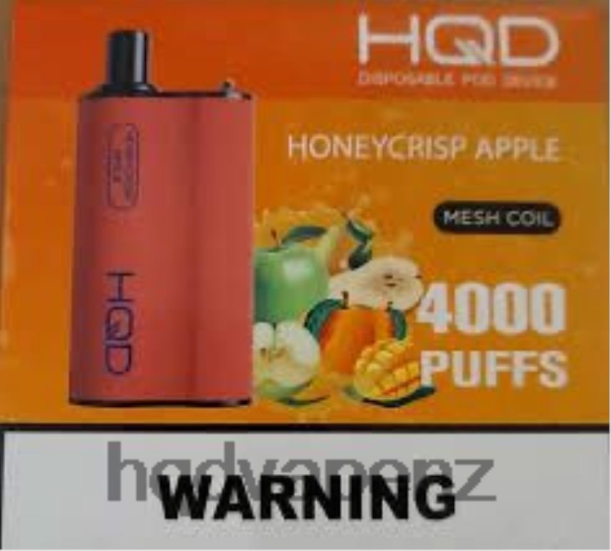 HQD Vape Wellington - HQD BOX 4000 PUFFS Honeycrisp Apple 4P608H115