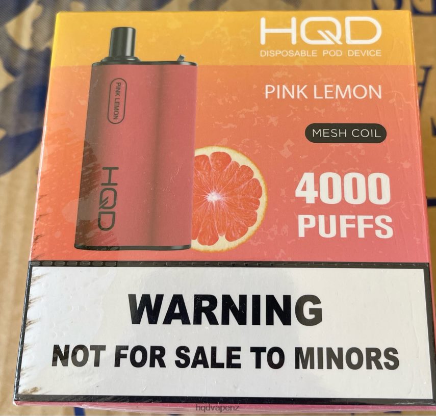 HQD Vape Wellington - HQD BOX 4000 PUFFS Pink Lemon 4P608H75