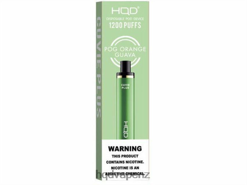 HQD Disposable Vape - HQD CUVIE PLUS DISPOSABLE VAPE Pog Orange Guava 4P608H238