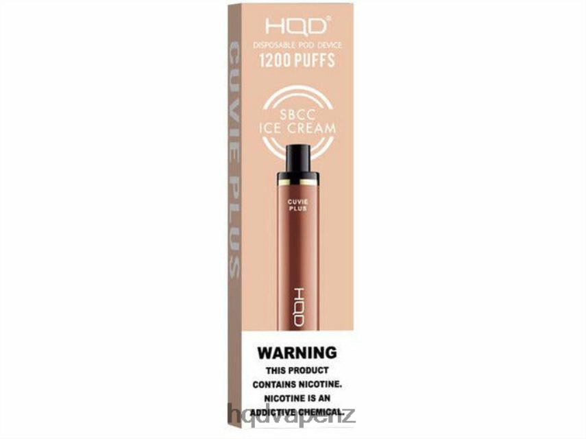 HQD Disposable Vape - HQD CUVIE PLUS DISPOSABLE VAPE Sbcc Ice Cream 4P608H248