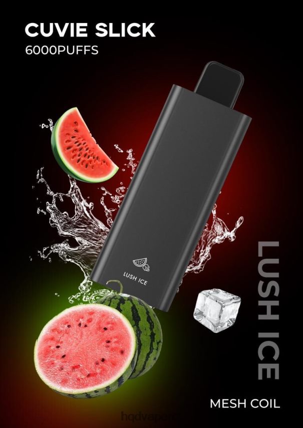 HQD Disposable Vape - HQD CUVIE SLICK 6000 PUFFS Slick Lush Ice 4P608H28
