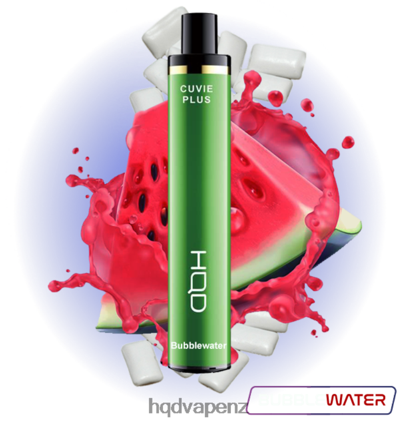 HQD Flavor List - HQD CUVIE PLUS 1200 PUFFS Bubble Water 4P608H119