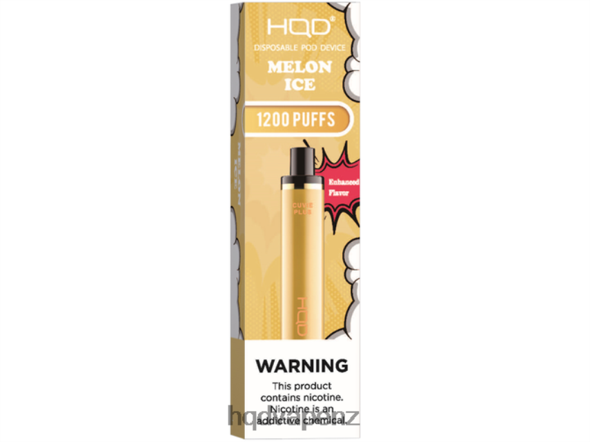 HQD Flavor List - HQD CUVIE PLUS DISPOSABLE VAPE Melon Ice 4P608H219
