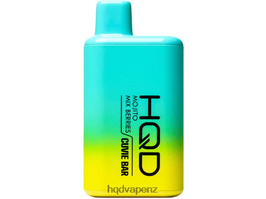 HQD New Zealand - HQD CUVIE BAR DISPOSABLE Mojito Mix Berries 4P608H224