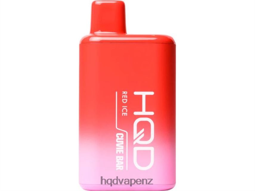 HQD New Zealand - HQD CUVIE BAR DISPOSABLE Red Ice 4P608H244