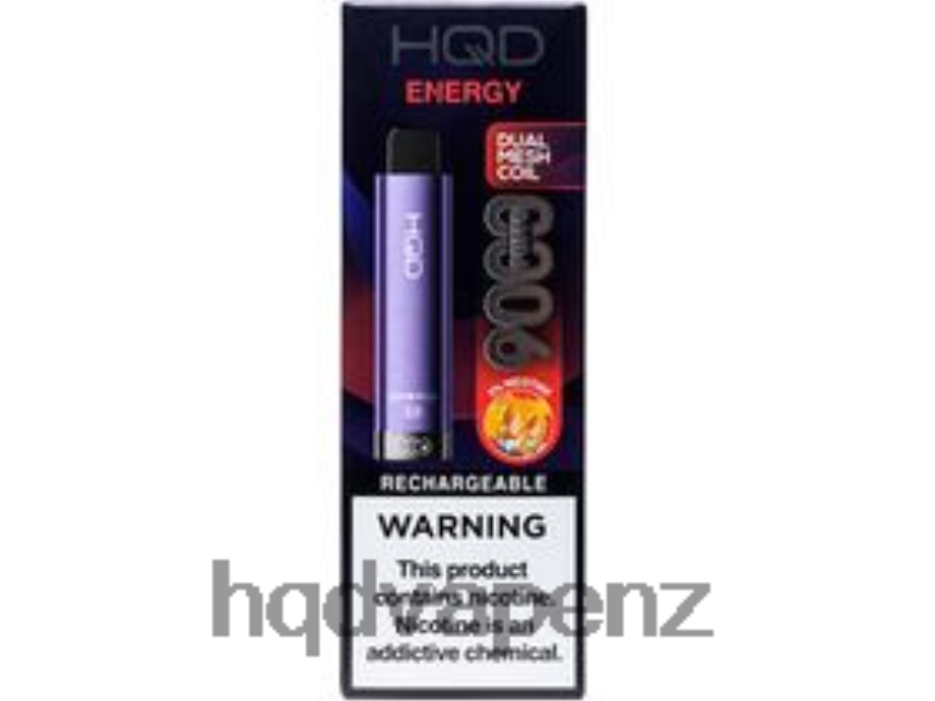 HQD New Zealand - HQD CUVIE PLUS 2.0 DISPOSABLE Energy 4P608H164