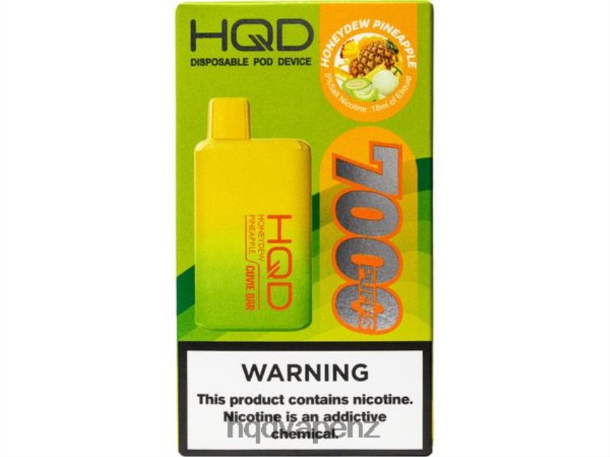 HQD Online - HQD CUVIE BAR DISPOSABLE Honeydew Pineapple 4P608H176