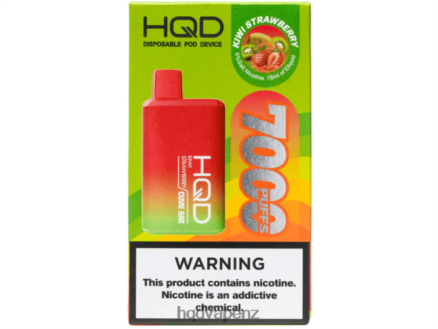 HQD Online - HQD CUVIE BAR DISPOSABLE Kiwi Strawberry 4P608H206