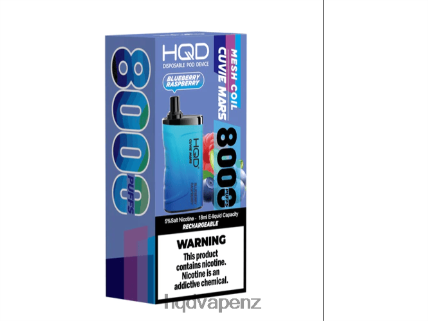 HQD Online - HQD CUVIE MARS DISPOSABLE Blueberry Raspberry 4P608H146