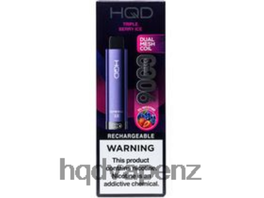 HQD Online - HQD CUVIE PLUS 2.0 DISPOSABLE Triple Berry Ice 4P608H266