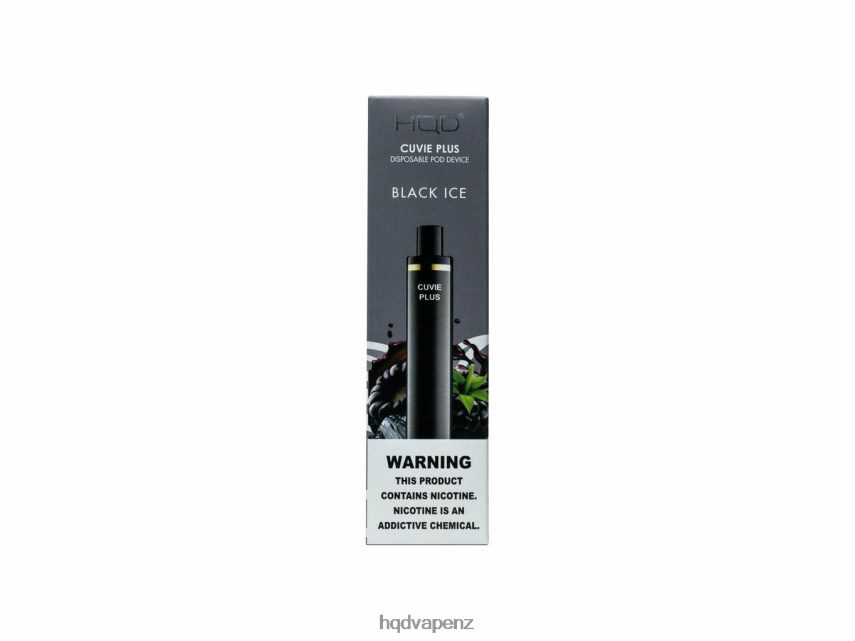 HQD Online - HQD CUVIE PLUS DISPOSABLE VAPE Black Ice 4P608H136