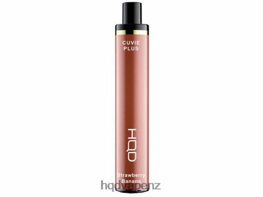 HQD Online - HQD CUVIE PLUS DISPOSABLE VAPE Strawberry Banana 4P608H256