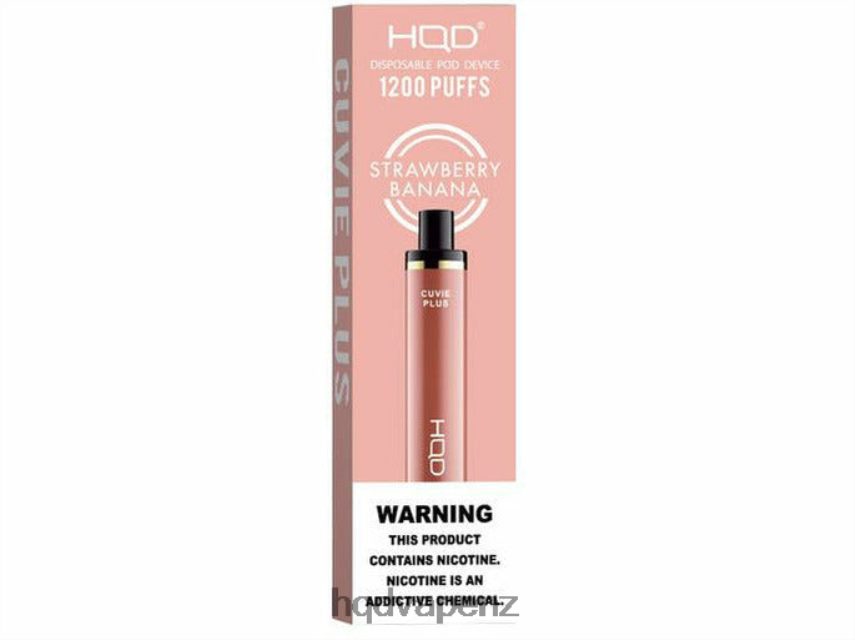HQD Online - HQD CUVIE PLUS DISPOSABLE VAPE Strawberry Banana 4P608H256
