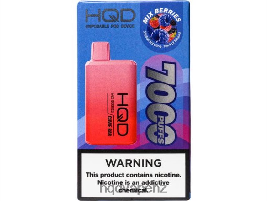HQD Tech NZ - HQD CUVIE BAR DISPOSABLE Mix Berries 4P608H222