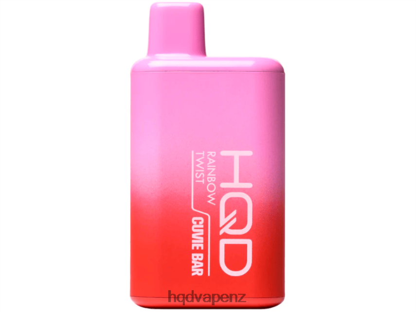 HQD Tech NZ - HQD CUVIE BAR DISPOSABLE Rainbow Twist 4P608H242