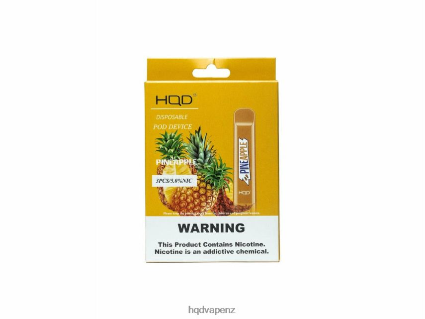 HQD Tech NZ - HQD CUVIE DISPOSABLE Pineapple 4P608H182