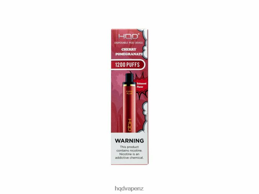 HQD Tech NZ - HQD CUVIE PLUS DISPOSABLE VAPE Cherry Pomegranate 4P608H152