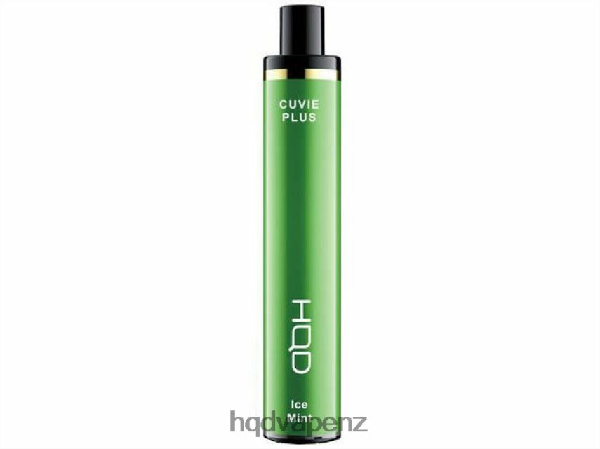 HQD Tech NZ - HQD CUVIE PLUS DISPOSABLE VAPE Ice Mint 4P608H202