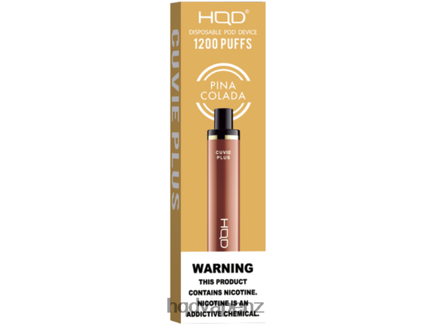 HQD Tech NZ - HQD CUVIE PLUS DISPOSABLE VAPE Pina Colada 4P608H232