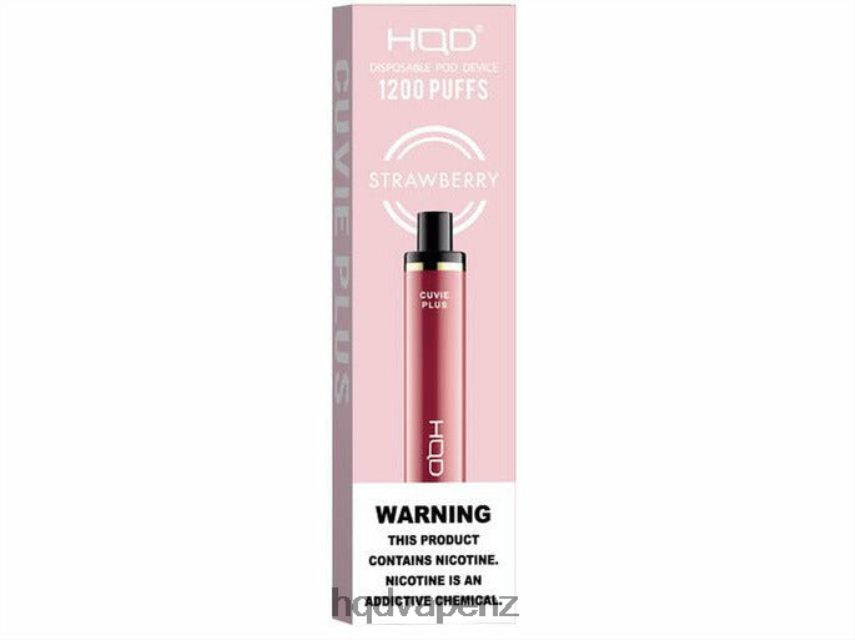 HQD Tech NZ - HQD CUVIE PLUS DISPOSABLE VAPE Strawberry 4P608H252