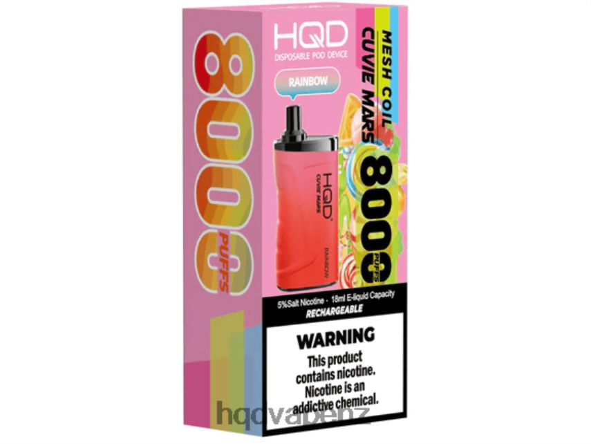 HQD Vape Factory - HQD CUVIE MARS DISPOSABLE Rainbow 4P608H240