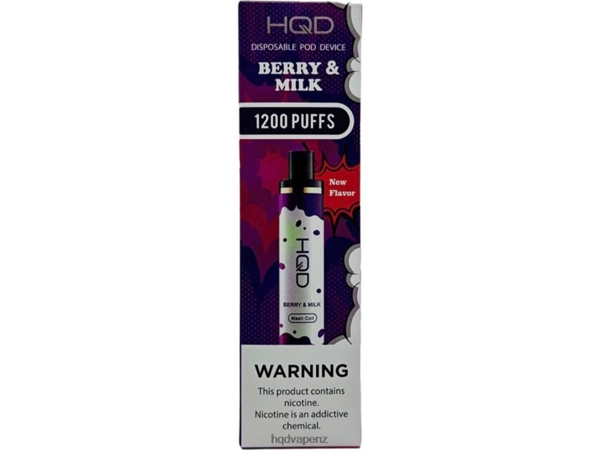 HQD Vape Factory - HQD CUVIE PLUS DISPOSABLE Berry And Milk 4P608H130