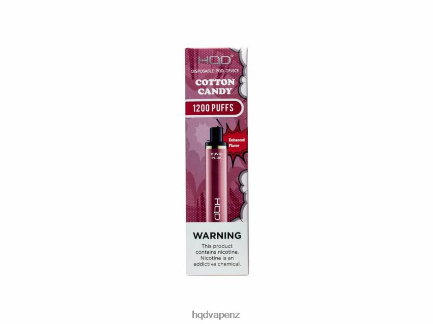 HQD Vape Factory - HQD CUVIE PLUS DISPOSABLE VAPE Cotton Candy 4P608H160