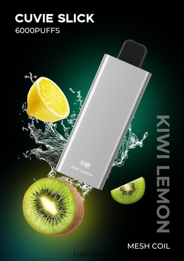 HQD Vape Factory - HQD CUVIE SLICK 6000 PUFFS Slick Kiwi Lemon 4P608H30