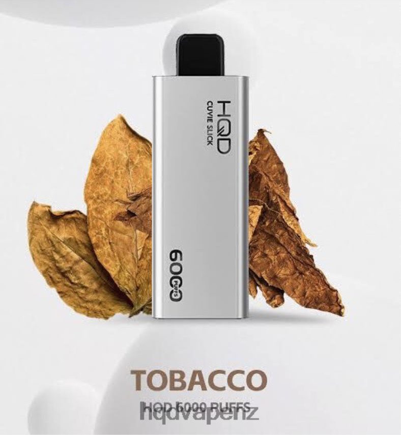 HQD Vape Factory - HQD CUVIE SLICK 6000 PUFFS Slick Tobacco 4P608H40