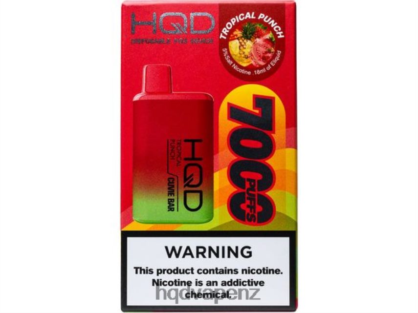 HQD Vape For Sale - HQD CUVIE BAR DISPOSABLE Tropical Punch 4P608H267