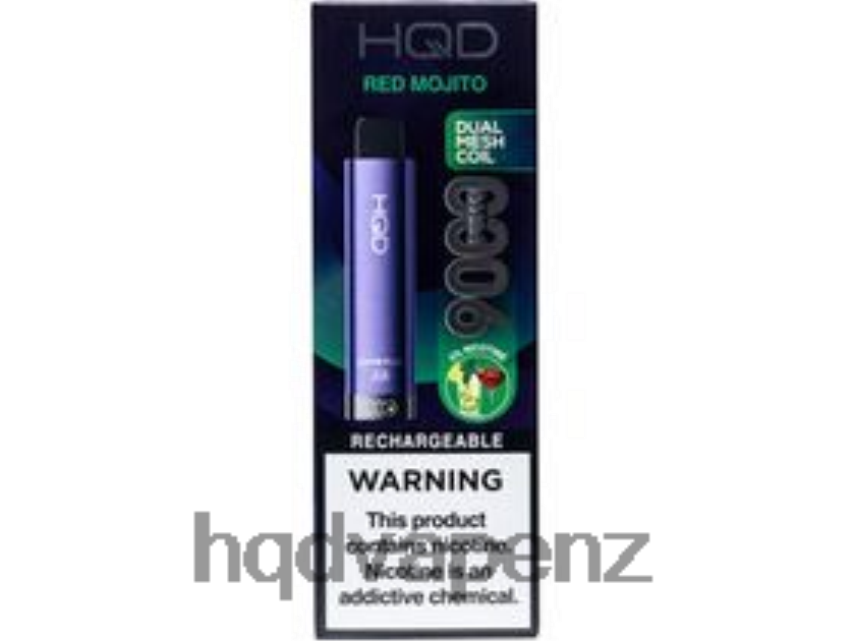 HQD Vape For Sale - HQD CUVIE PLUS 2.0 DISPOSABLE Red Mojito 4P608H247