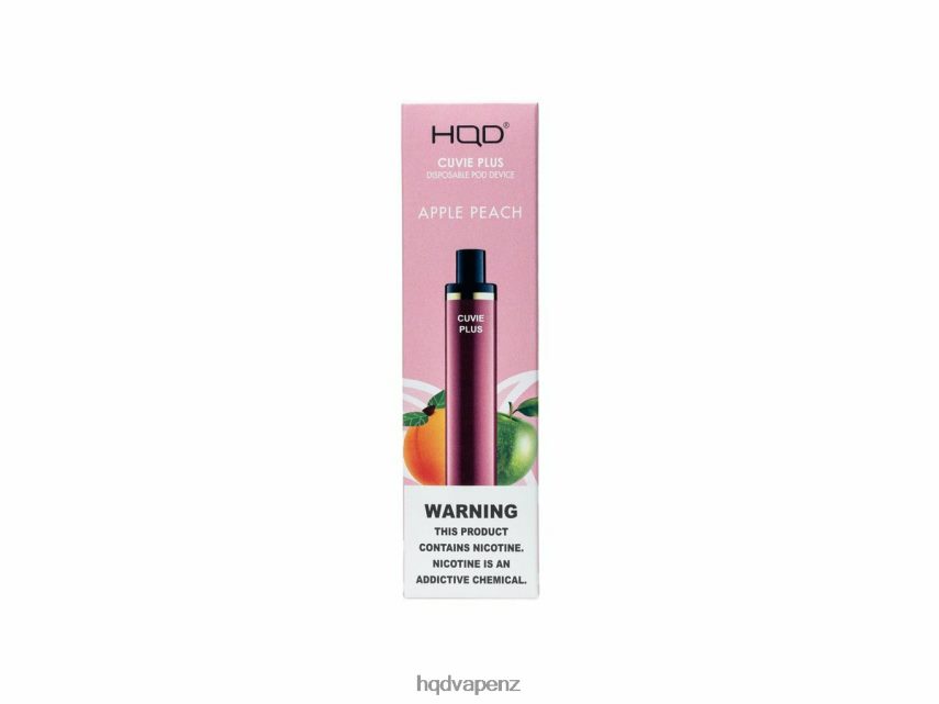 HQD Vape For Sale - HQD CUVIE PLUS DISPOSABLE VAPE Apple Peach 4P608H127