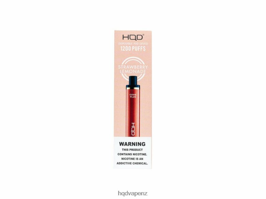 HQD Vape For Sale - HQD CUVIE PLUS DISPOSABLE VAPE Strawberry Lemonade 4P608H257