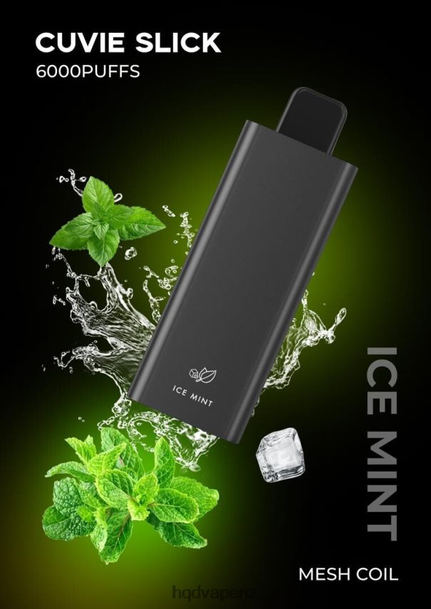 HQD Vape For Sale - HQD CUVIE SLICK 6000 PUFFS Slick Ice Mint 4P608H27