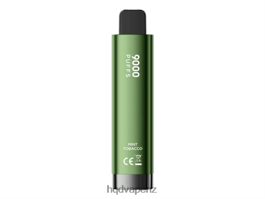 HQD Vape NZ - HQD CUVIE PLUS 2.0 DISPOSABLE Mint Tobacco 4P608H221