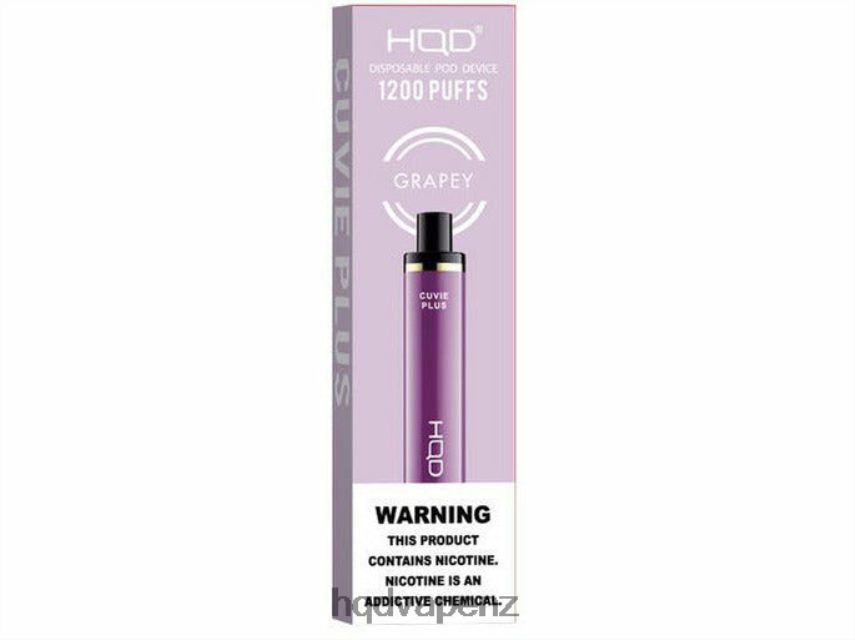 HQD Vape NZ - HQD CUVIE PLUS DISPOSABLE VAPE Grapey 4P608H171