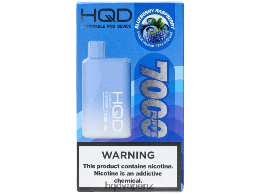 HQD Vape Wellington - HQD CUVIE BAR DISPOSABLE Blueberry Raspberry 4P608H145