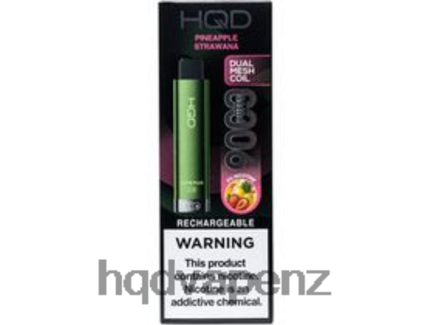 HQD Vape Wellington - HQD CUVIE PLUS 2.0 DISPOSABLE Pineapple Strawnana 4P608H235