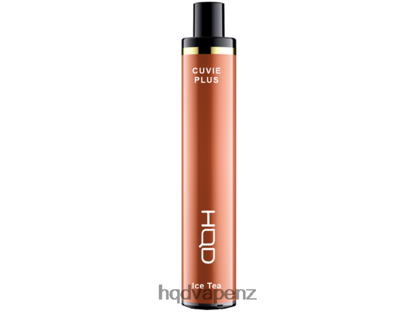 HQD Vapes NZ - HQD CUVIE PLUS DISPOSABLE VAPE Ice Tea 4P608H203