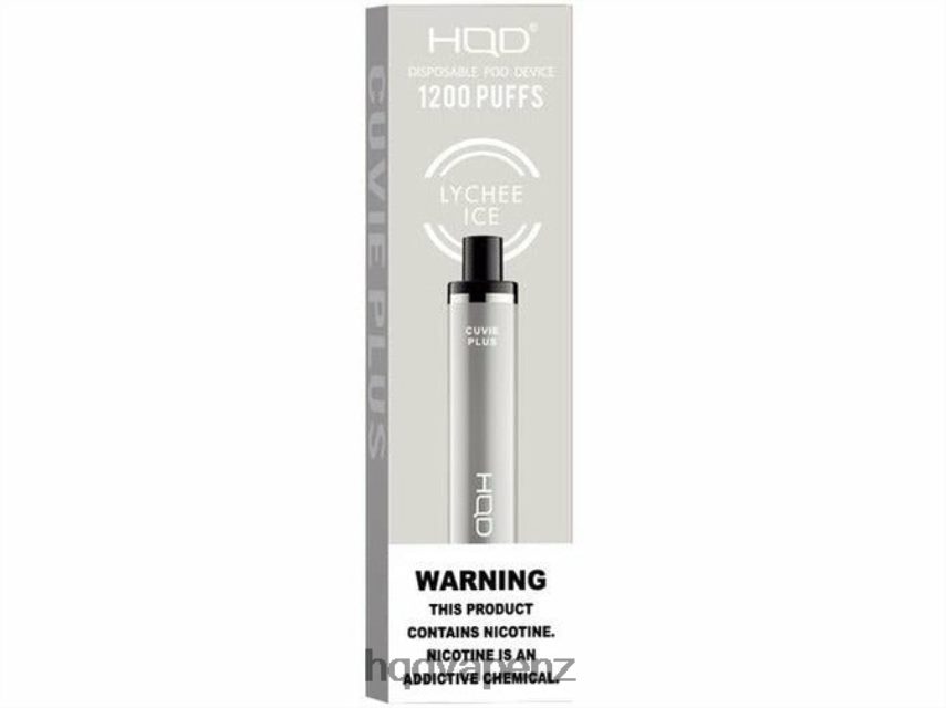 HQD Vapes NZ - HQD CUVIE PLUS DISPOSABLE VAPE Lychee Ice 4P608H213