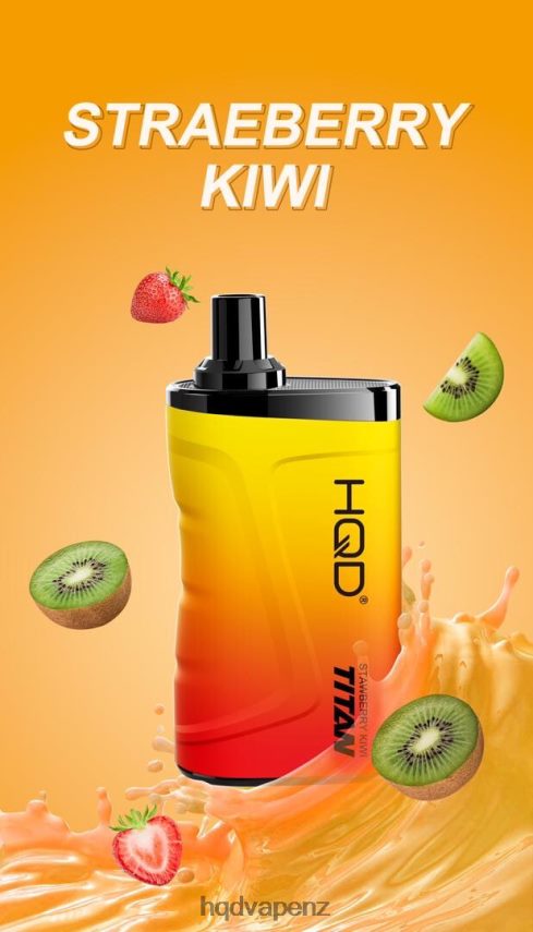 HQD Disposable Vape - HQD TITAN 7000 PUFFS Strawberry Kiwi 4P608H8