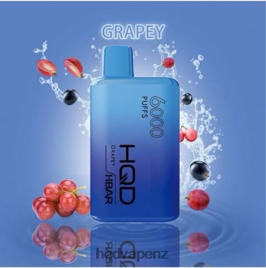HQD Tech NZ - HQD HBAR 6000 PUFFS Grapy 4P608H42