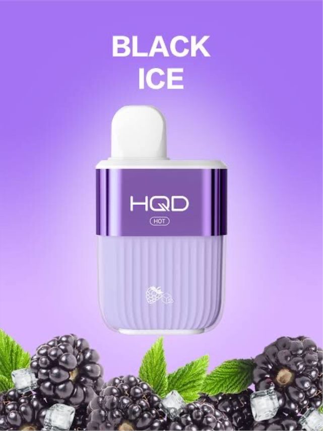 HQD Tech NZ - HQD HOT 5000 PUFFS Black Ice 4P608H62