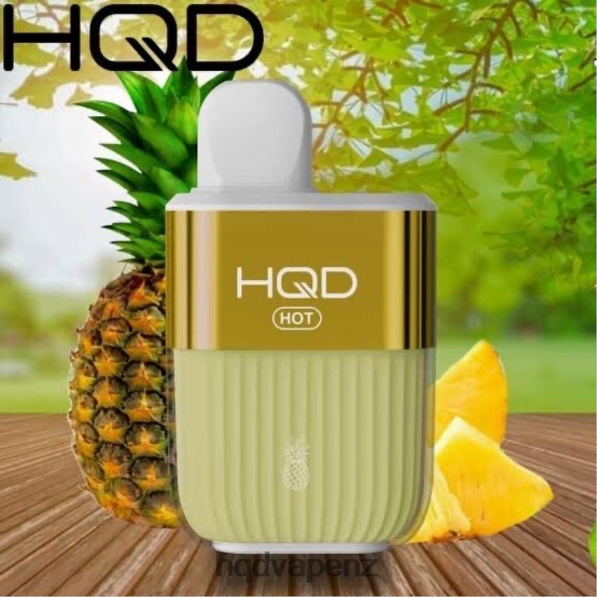 HQD Vape Wellington - HQD HOT 5000 PUFFS Pineapple 4P608H65